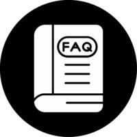 FAQ-Vektorsymbol vektor