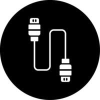 Vektorsymbol für USB-Kabel vektor