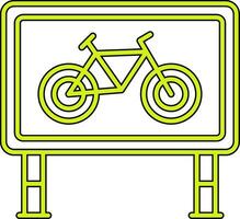 Fahrrad Vektor Symbol