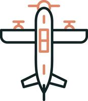 Wasserflugzeug Vektor Symbol