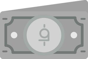 afghanska grå skala ikon vektor