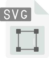 svg Datei Format grau Rahmen Symbol vektor