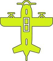 Wasserflugzeug Vektor Symbol