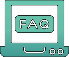 FAQ-Vektorsymbol vektor