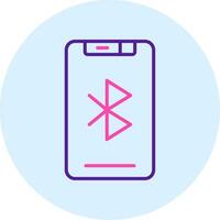 Bluetooth-Vektor-Symbol vektor