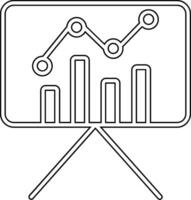 statistik presentation vektor ikon