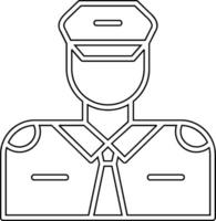 Pilot-Vektor-Symbol vektor