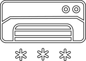 Vektorsymbol für Klimaanlage vektor