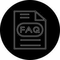 faq vektor ikon