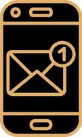 Email Benachrichtigung Vektor Symbol