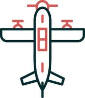 Wasserflugzeug Vektor Symbol