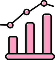 bar Diagram vektor ikon