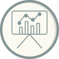 Statistiken Präsentation Vektor Symbol