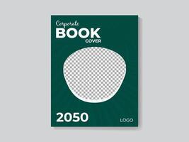 korporativ Buch Startseite Design Vorlage im a4.minimalistisch und modern Buch Startseite Vektor