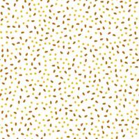 ein abstrakt Hintergrund von mehrere Punkte im braun Farben auf ein Weiß Hintergrund. Korn oder Samen Muster. vektor