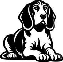 Coonhound Jagd Hund vektor