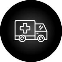 Krankenwagen-Vektor-Symbol vektor