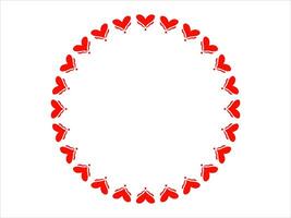 valentines hjärta bakgrund för dekoration vektor