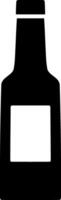 Bier Symbol Bier Glas Flasche Wein Vektor Illustration