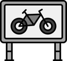 Fahrrad Vektor Symbol