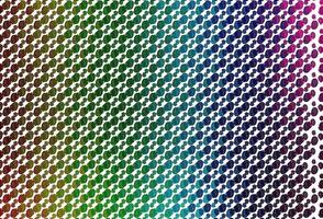ljus multicolor, regnbåge vektor mönster med bubbla former.