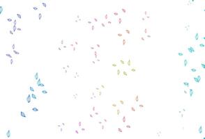 ljus mångfärgad, regnbåge vektor doodle mall.