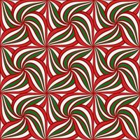abstrakte Weihnachten nahtlose Muster. handgezeichnete festliche Verzierung für Hintergrund, Tapete, Stoff, Textur, Geschenkpapierdesign und Dekoration vektor