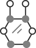 Molekül-Vektor-Symbol vektor