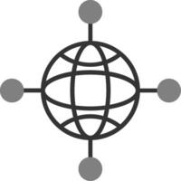 Internet-Vektor-Symbol vektor