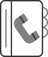 Telefonbuch Vektor Icon