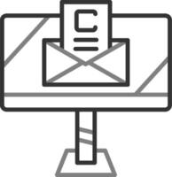 E-Mail-Vektor-Symbol vektor