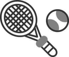 Tennis-Vektor-Symbol vektor