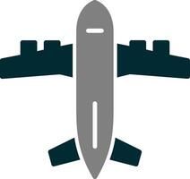 Flugzeug Vektor Symbol