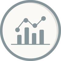 Balkendiagramm-Vektorsymbol vektor