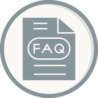 FAQ-Vektorsymbol vektor