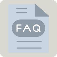 FAQ-Vektorsymbol vektor