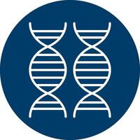 DNA-Vektor-Symbol vektor