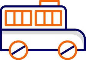 Gefängnis Bus Vektor Symbol