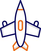 Flugzeug Vektor Symbol