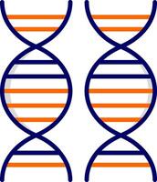 DNA-Vektor-Symbol vektor