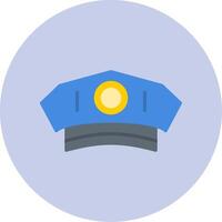 Polizei Mann Hut Vektor Symbol