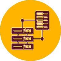 Vektorsymbol für die Datenübertragung vektor