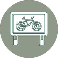 Fahrrad Vektor Symbol