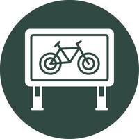 Fahrrad Vektor Symbol