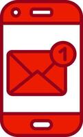 Email Benachrichtigung Vektor Symbol