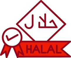 halal vektor ikon