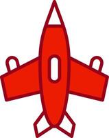 Flugzeug Vektor Symbol