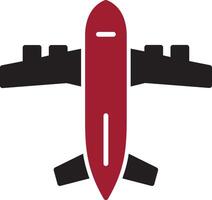 Flugzeug Vektor Symbol
