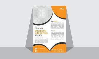 moderne Business-Flyer-Design-Vorlage vektor