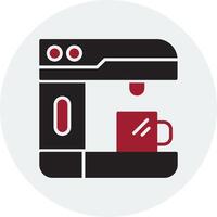 Vektorsymbol für Kaffeemaschine vektor